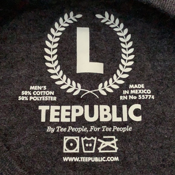 TEEPUBLIC, Black Panther x Lion King Graphic T-shirt, Heathered Black, LARGE - Picture 5 of 8